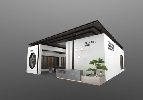 虛擬漫游展臺(tái)設(shè)計(jì)-紫珊瑚成都展